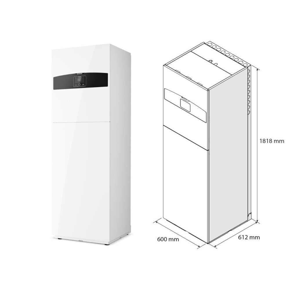 Тепловой насос ARISTON Nimbus Compact 35 S Net R32, 6,35 кВт 3 Тепловой насос ARISTON Nimbus Compact 35 S Net R32, 6,35 кВт 3