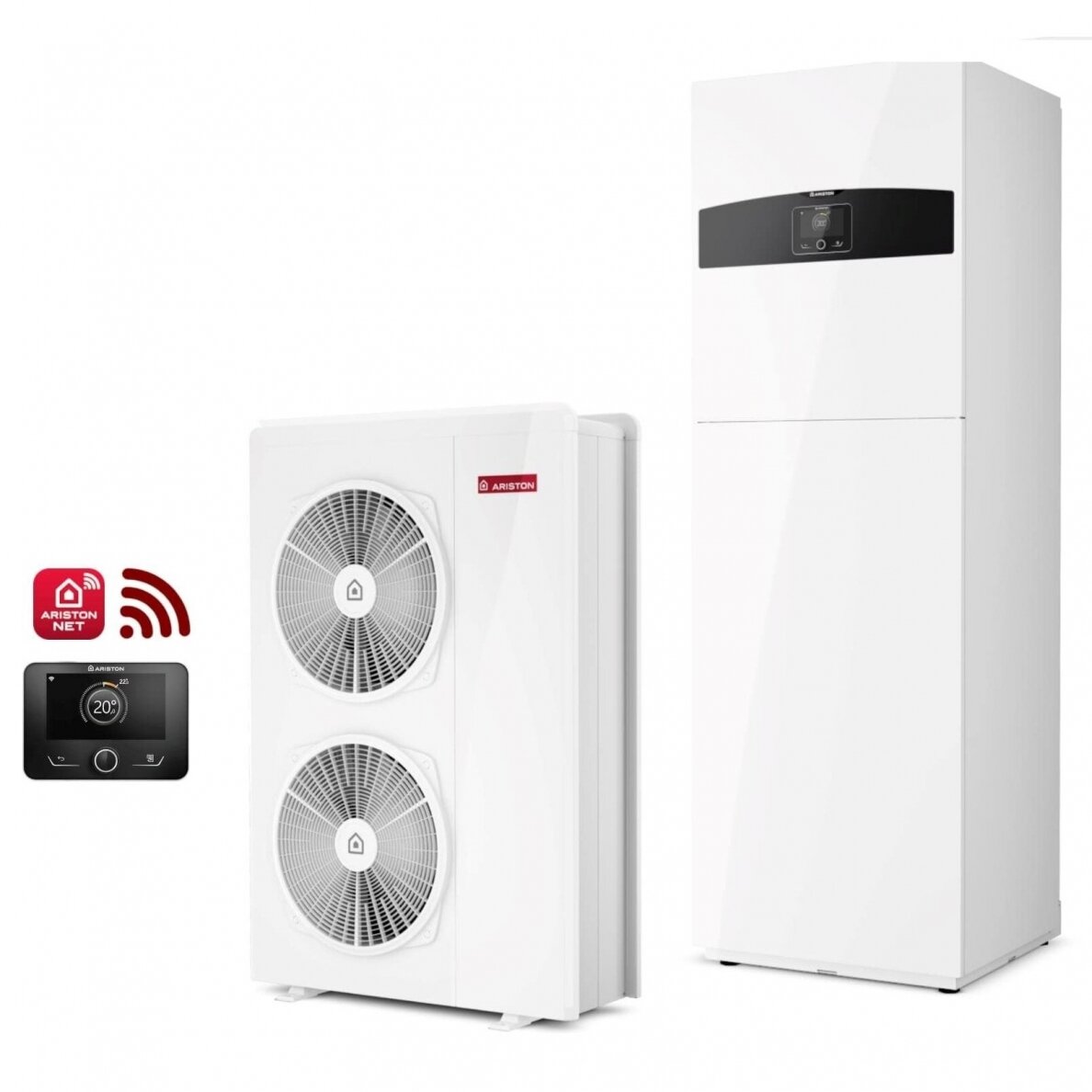 Тепловой насос ARISTON Nimbus Compact 120 S-T Net R32, 13,9 кВт Тепловой насос ARISTON Nimbus Compact 120 S-T Net R32, 13,9 кВт