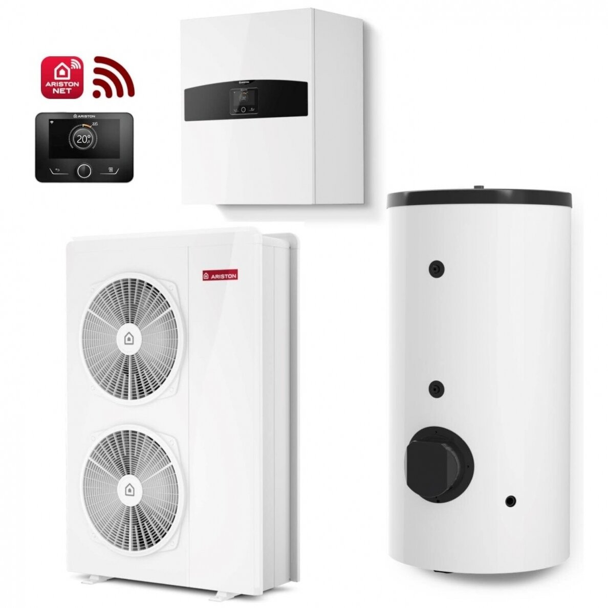 Ariston Nimbus Flex 120S T Net siltumsūknis 13,87kW Ariston Nimbus Flex 120S T Net siltumsūknis 13,87kW
