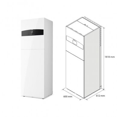 Тепловой насос ARISTON Nimbus Compact 35 S Net R32, 6,35 кВт 3 Тепловой насос ARISTON Nimbus Compact 35 S Net R32, 6,35 кВт 3
