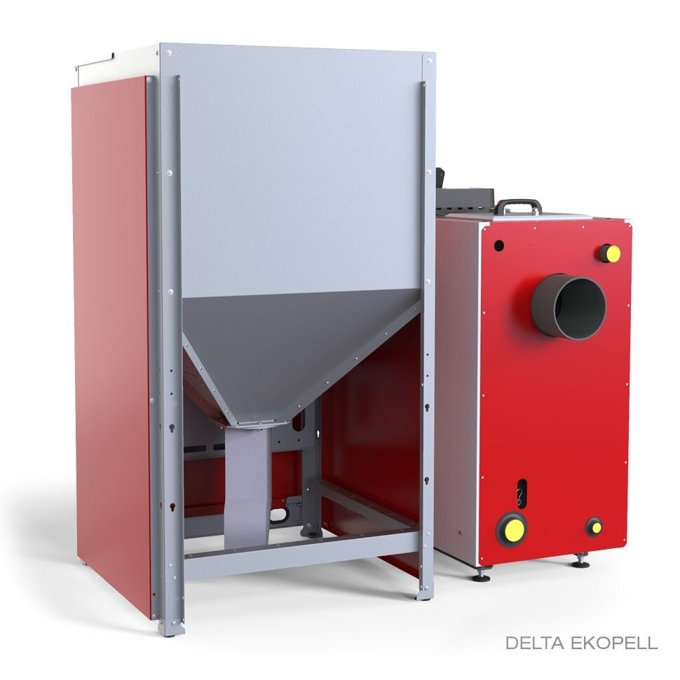 Defro Delta Ekopell 20kW granulu katls 2 Defro Delta Ekopell 20kW granulu katls 2