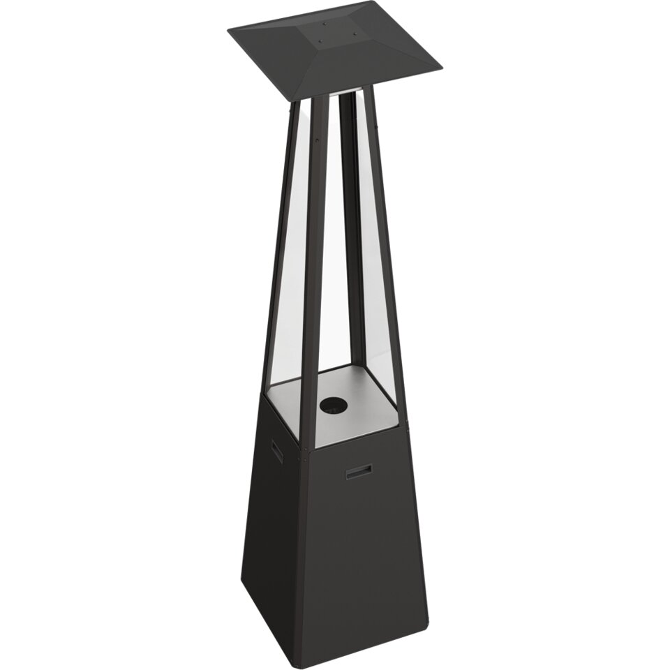 Gāzes āra kamīns Kratki Umbrella, ar rāmi 1 Gāzes āra kamīns Kratki Umbrella, ar rāmi 1