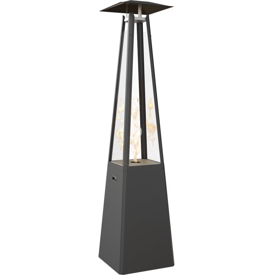 Gāzes āra kamīns Kratki Umbrella, ar rāmi 2 Gāzes āra kamīns Kratki Umbrella, ar rāmi 2