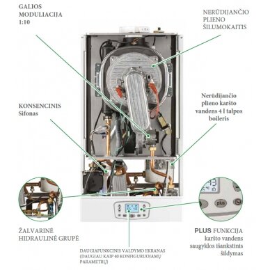 Italtherm Time Micro 35K kondensācijas katls 1 Italtherm Time Micro 35K kondensācijas katls 1