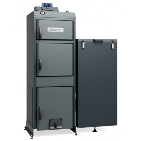 KAMEN MULTI PLUS 14 kw granulu katls ar elektronisko kontrolpaneli KAMEN MULTI PLUS 14 kw granulu katls ar elektronisko kontrolpaneli
