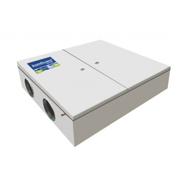 Komfovent Domekt CF 500 F HE rekuperators ar elektrisko sildītāju Komfovent Domekt CF 500 F HE rekuperators ar elektrisko sildītāju