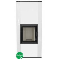 Печь Kratki NADIA8, с плиткой цвета слоновой кости, 7кВт 2 Печь Kratki NADIA8, с плиткой цвета слоновой кости, 7кВт 2
