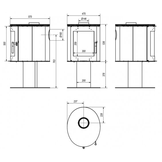 Krāsns Kratki Orbit, 7kW 3 Krāsns Kratki Orbit, 7kW 3