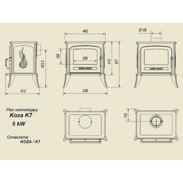 Krāsns Kratki K7 3 Krāsns Kratki K7 3