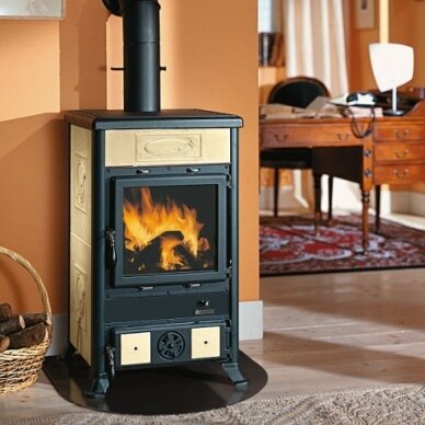 Nordica Rossella R1, ar keramikas vai akmens apdari, 8,8kW 4