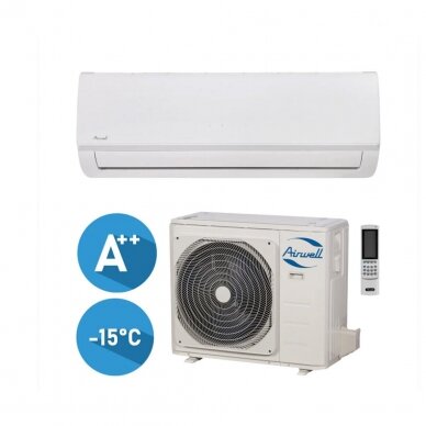 Gaisa kondicionēšana Airwell Aura 5.28/5.57kW Gaisa kondicionēšana Airwell Aura 5.28/5.57kW