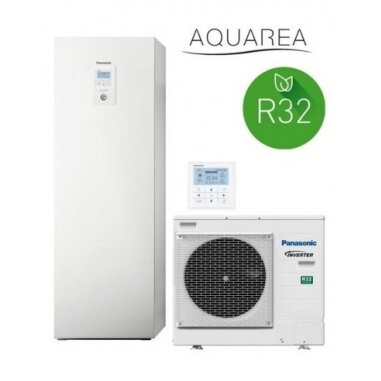 Panasonic Aquarea 9kW gaisa-ūdens siltumsūknis Panasonic Aquarea 9kW gaisa-ūdens siltumsūknis