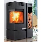 Стальная печь ADURO 12 с дровами, 6кВт Стальная печь ADURO 12 с дровами, 6кВт