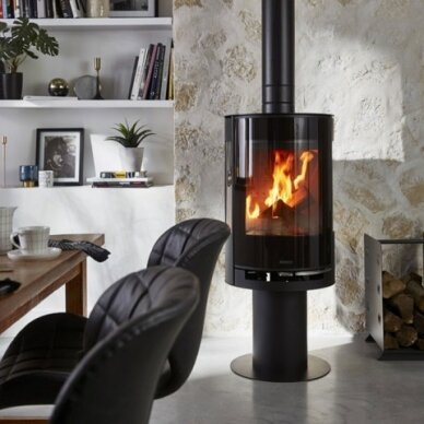 Tērauda krāsns ADURO 9-3 LUX, ar stikliem sānos, uz statīva, 6kW 2 Tērauda krāsns ADURO 9-3 LUX, ar stikliem sānos, uz statīva, 6kW 2