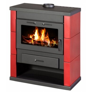 Tērauda krāsns Modena Lux, ar krāsota tērauda apdari, 13kW 1