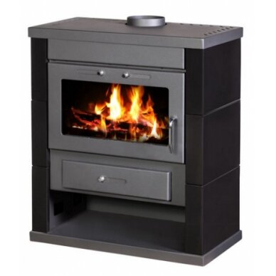 Tērauda krāsns Modena Lux, ar krāsota tērauda apdari, 13kW Tērauda krāsns Modena Lux, ar krāsota tērauda apdari, 13kW