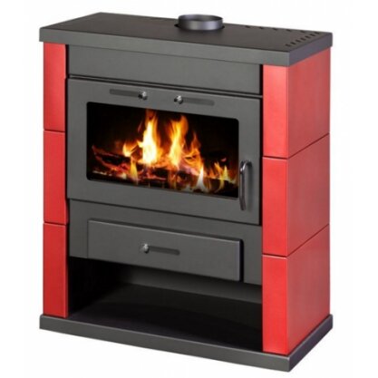 Tērauda krāsns Modena Lux, ar krāsota tērauda apdari, 13kW 1 Tērauda krāsns Modena Lux, ar krāsota tērauda apdari, 13kW 1