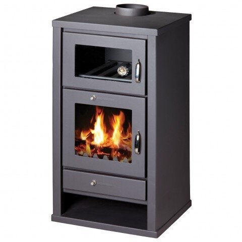 Tērauda krāsns Deluxe F 16kW Tērauda krāsns Deluxe F 16kW