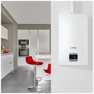 Kondensējošs gāzes katls Protherm Gepard (26,5 kW) ar tūlītēju karstā ūdens sagatavošanu 4 Kondensējošs gāzes katls Protherm Gepard (26,5 kW) ar tūlītēju karstā ūdens sagatavošanu 4
