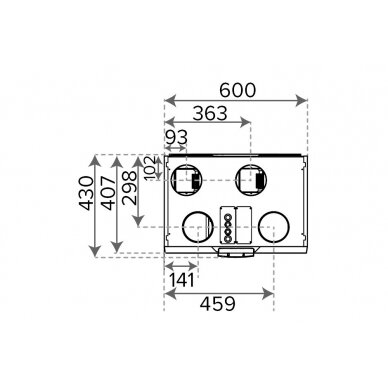 Vallox 096 MV rekuperators, 342 m3/h 2 Vallox 096 MV rekuperators, 342 m3/h 2