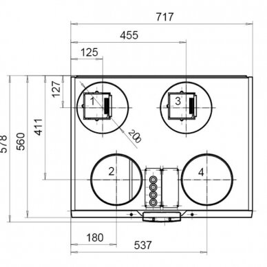 Vallox 145 MV rekuperators, 558 m3/h 4 Vallox 145 MV rekuperators, 558 m3/h 4
