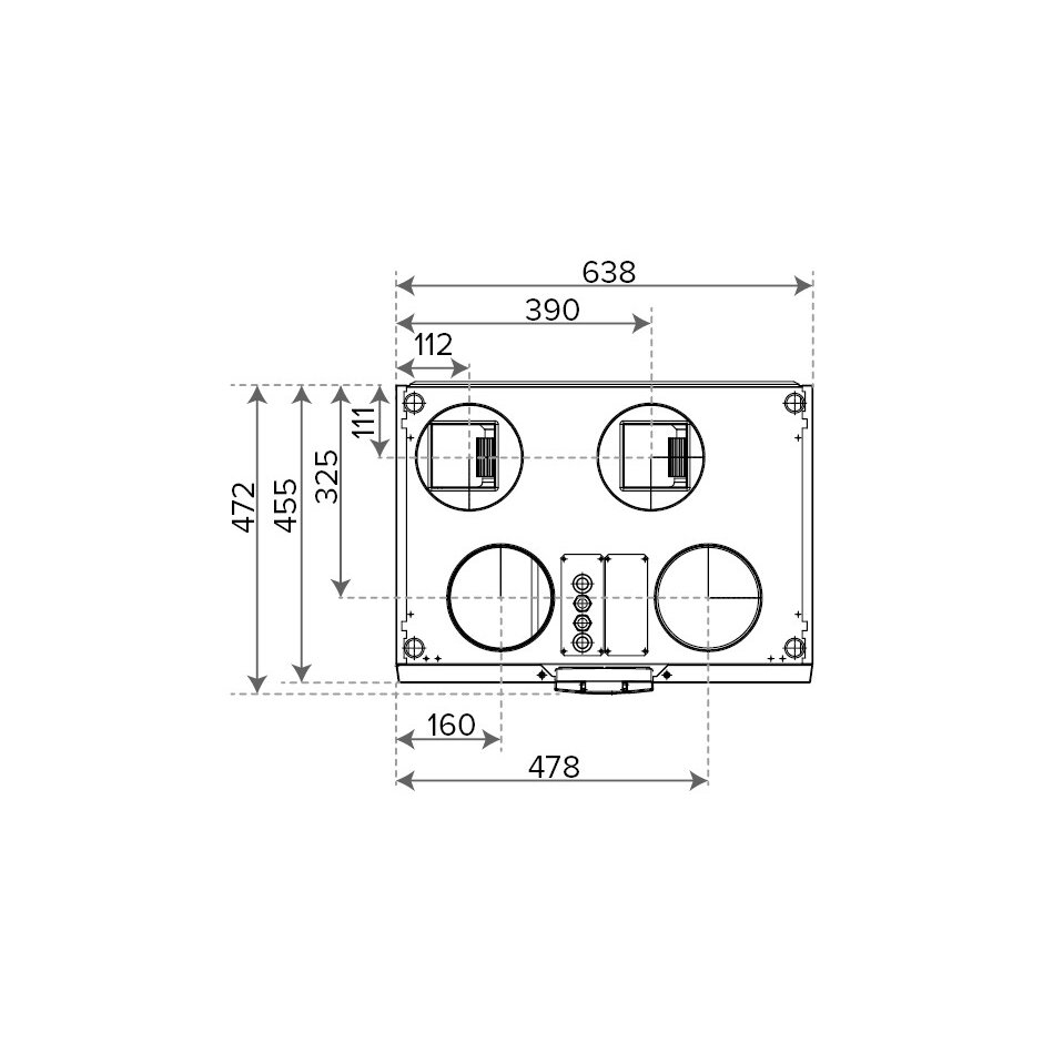 Vallox 110 MV rekuperators, 406 m3/h 2 Vallox 110 MV rekuperators, 406 m3/h 2