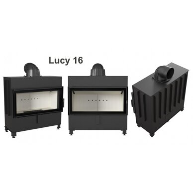 Каминная топка Kratki Lucy, 16 кВт 1 Каминная топка Kratki Lucy, 16 кВт 1
