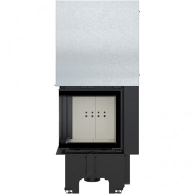 Kamīns Kratki VNL 480/480 8kW ar stūra stiklu 1 Kamīns Kratki VNL 480/480 8kW ar stūra stiklu 1