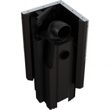 Каминная топка Kratki VNL 480/480 8кВт с угловым стеклом 3 Каминная топка Kratki VNL 480/480 8кВт с угловым стеклом 3