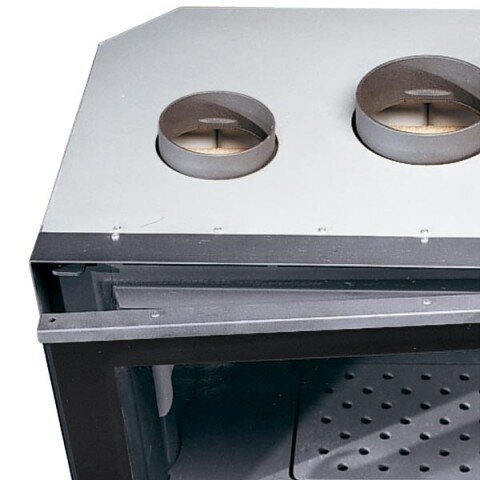 Kamīna kasete NORDICA Inserto 100 Crystal Ventilato 6 Kamīna kasete NORDICA Inserto 100 Crystal Ventilato 6