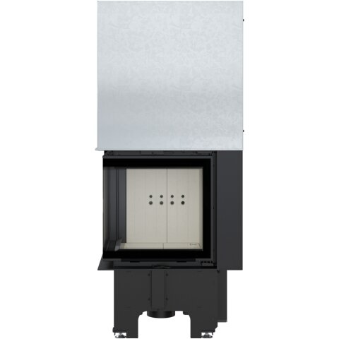 Kamīns Kratki VNL 480/480 8kW ar stūra stiklu 1 Kamīns Kratki VNL 480/480 8kW ar stūra stiklu 1