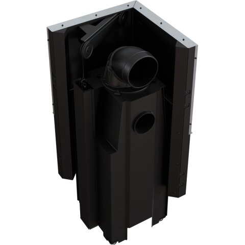 Каминная топка Kratki VNL 480/480 8кВт с угловым стеклом 3 Каминная топка Kratki VNL 480/480 8кВт с угловым стеклом 3